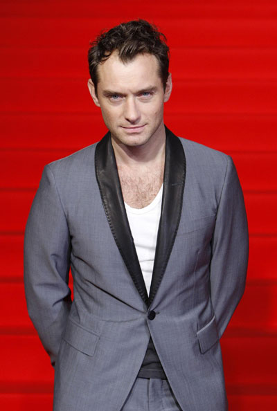 Jude Law attends film 