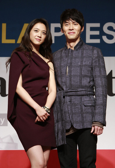 Tang Wei and Hyun Bin at the Gala Presentation of 'Late Autumn'