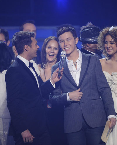 The 10th season finale of 'American Idol' in Los Angeles