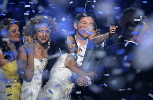 The 10th season finale of 'American Idol' in Los Angeles