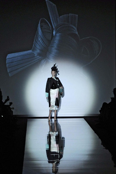 Giorgio Armani's Haute Couture fashion show