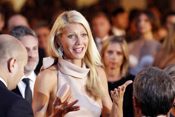 Paltrow of 'Contagion' arrives at Venice Film Fest