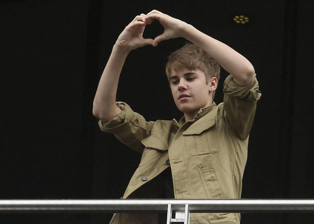 Justin Bieber performs his 'My World Tour' concert in Mexico City