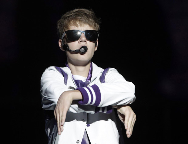 Justin Bieber performs his 'My World Tour' concert in Mexico City