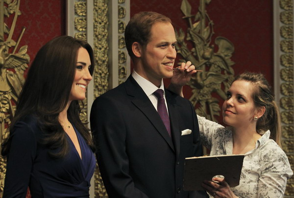 Meet Britain's royalty...in wax