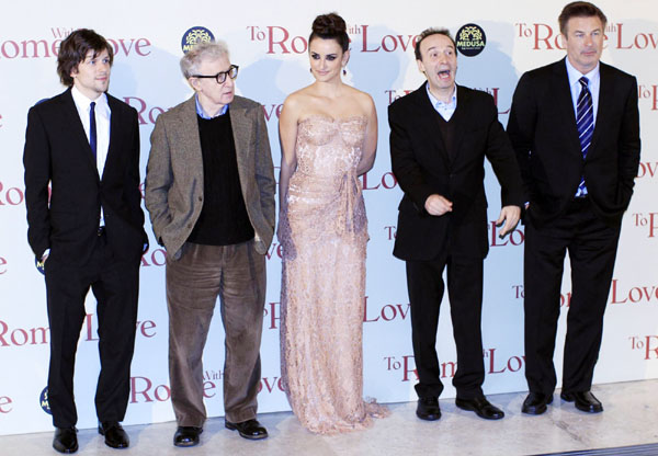 'To Rome with Love' premieres in Rome