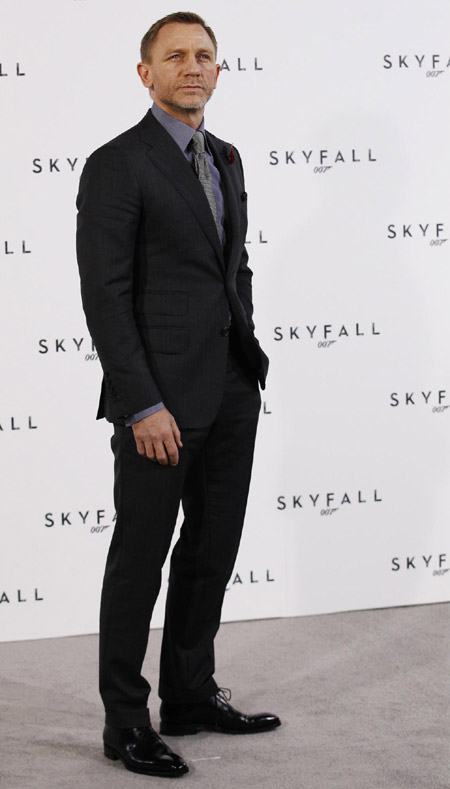 New James Bond film 'SkyFall' started