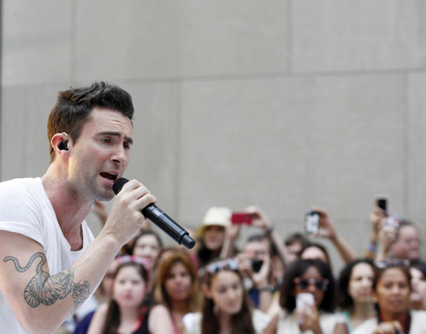 Maroon 5 performs on 'Today'