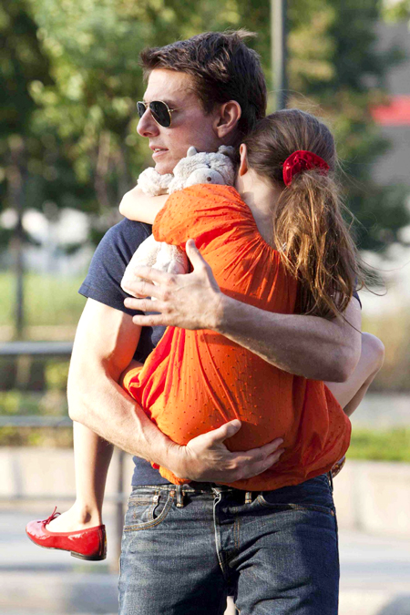 Tom Cruise and Suri reunite in New York