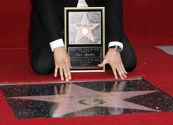 Pepe Aguilar gets star on Walk of Fame