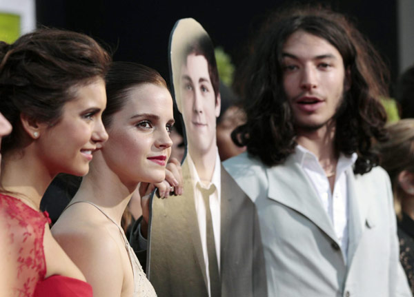 'The Perks of Being a Wallflower' premieres