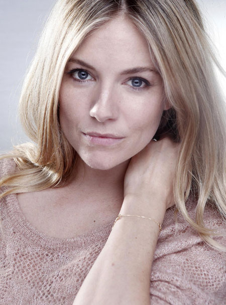 Sienna Miller poses for portrait