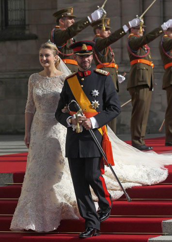 Luxembourg's royal couple tie knot