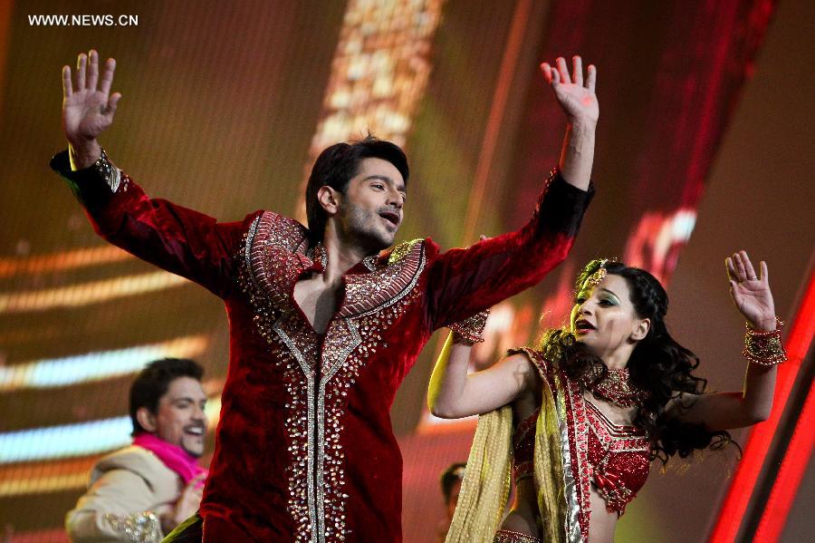 Rehearsal of CCTV's 2013 New Year Gala held in Beijing