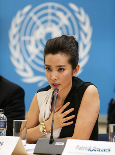 Li Bingbing urges greater effort to combat illegal wildlife trade