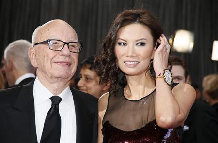 News Corp's Rupert Murdoch files for divorce from wife Wendi