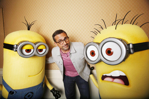 Steve Carell promotes 'Despicable Me 2'