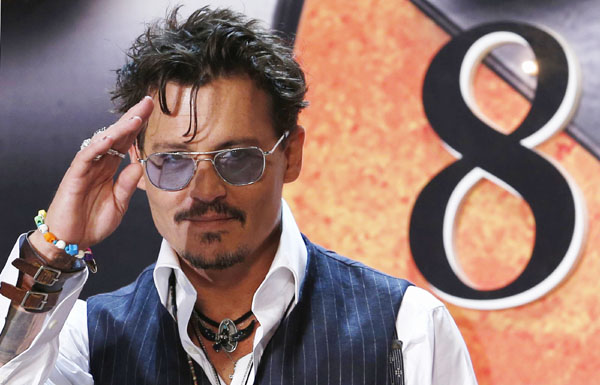 Depp promotes 'The Lone Rangers' in Tokyo