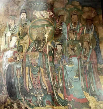 Amazing Mural Paintings at Yongle Palace