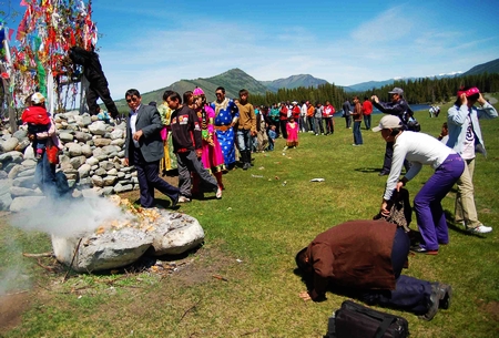 Mongolian Aobao Festival