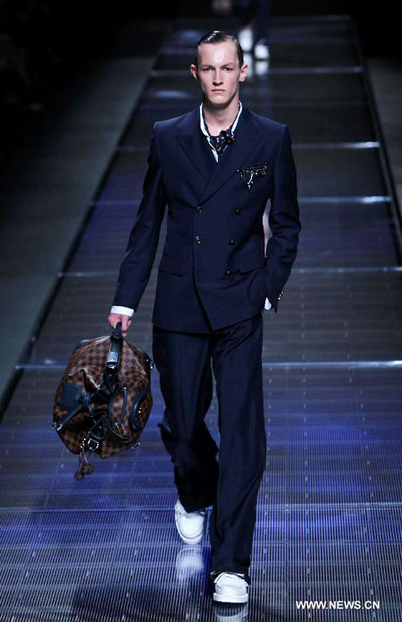 Louis Vuitton men's collection at Paris Fashion Week