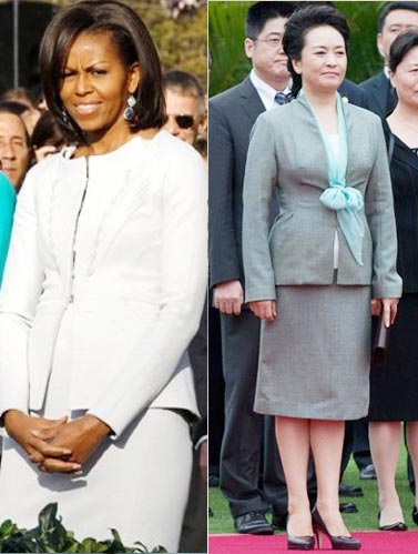 Fashionable First Ladies: Peng Liyuan and Michelle Obama