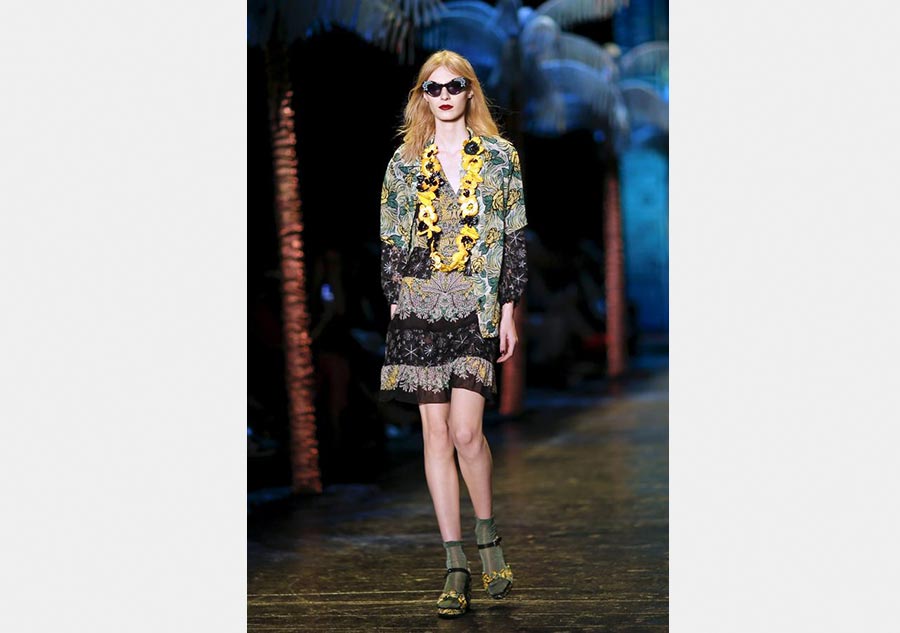 NYFW: Anna Sui Spring/Summer 2016 collection