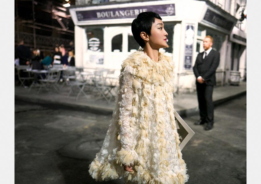 Zhou Xun attends fashion activity in Rome