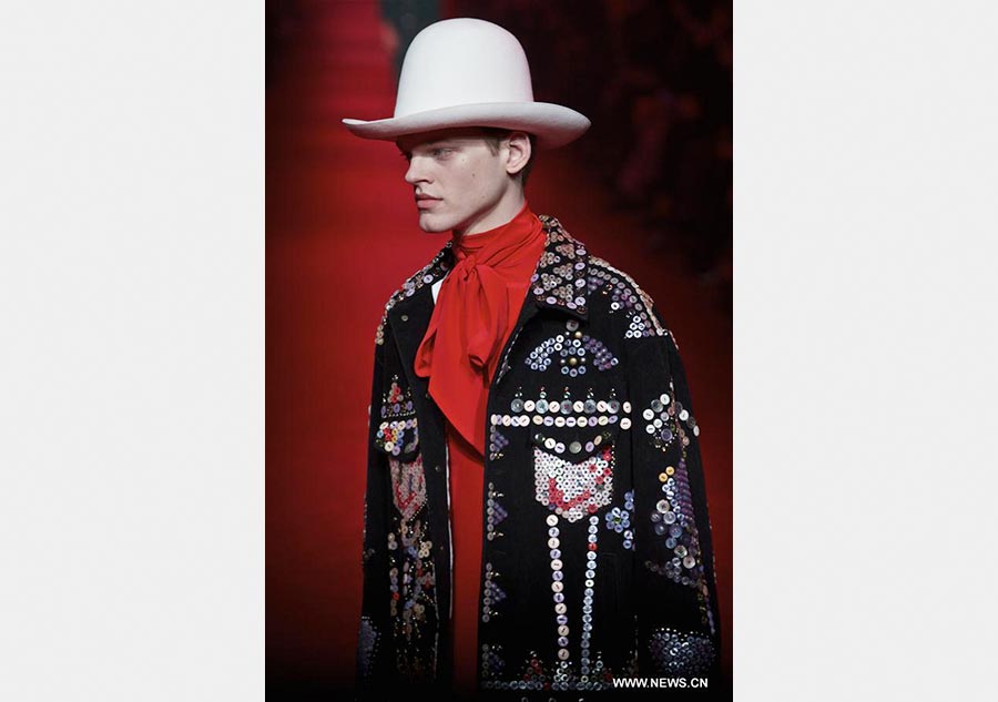 Milan Fashion Week: Gucci Men's Fall/Winter 2016/17 collection