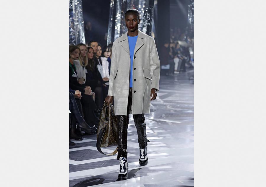 Paris Fashion Week wraps up with sporty, edgy leather from Vuitton