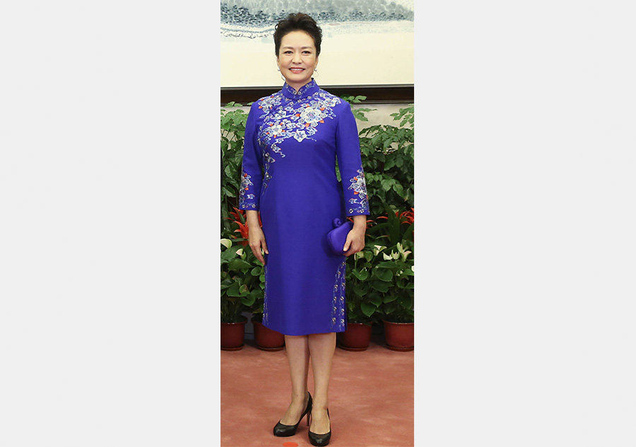 First Lady fashion: Rhapsodies in blue