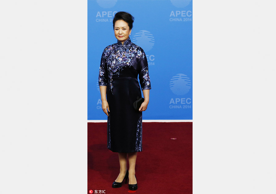 First Lady fashion: Rhapsodies in blue