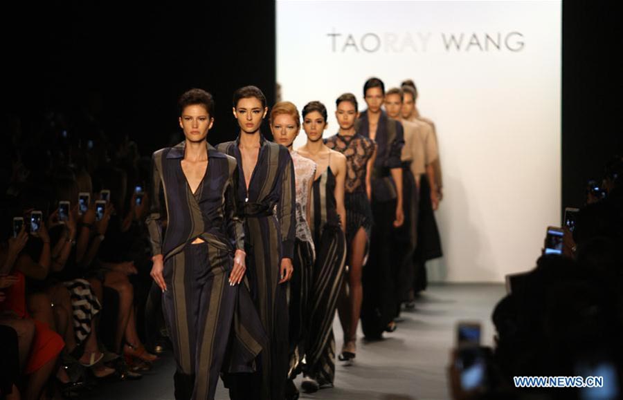 Taoray Wang's creations presented at New York Fashion Week