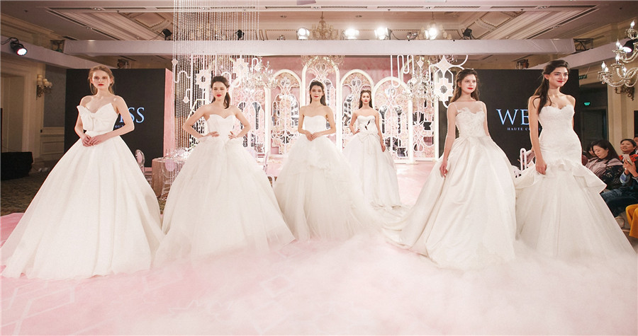 Bridal fashion hits the runway