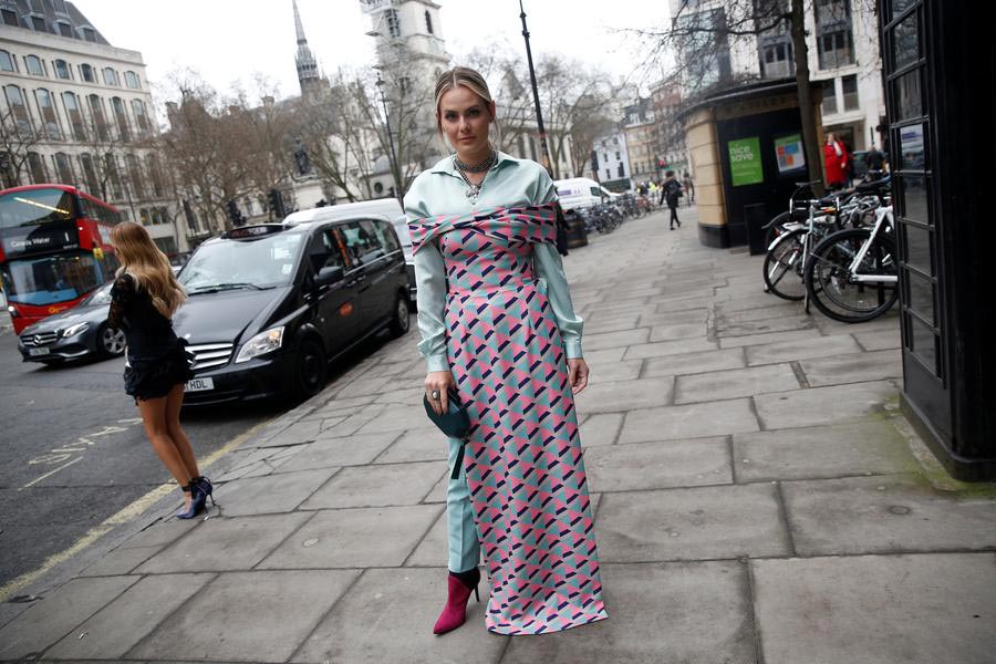 London Fashion Week: Street style portraits