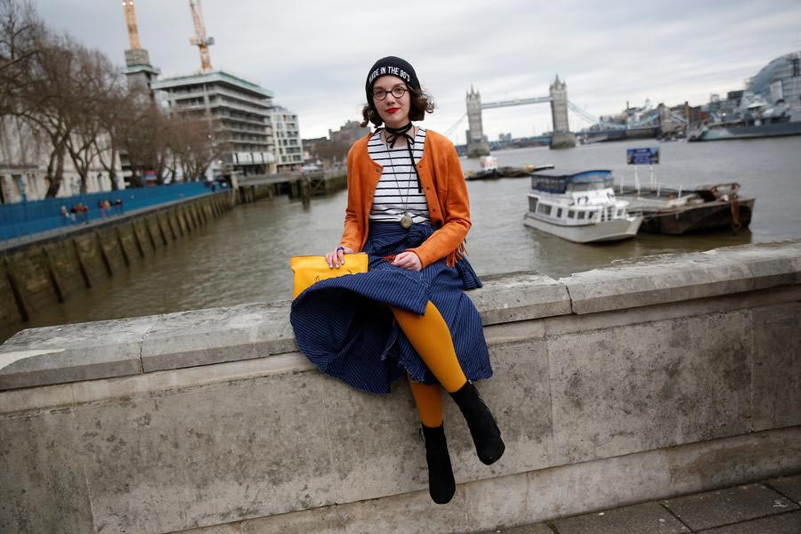 London Fashion Week: Street style portraits