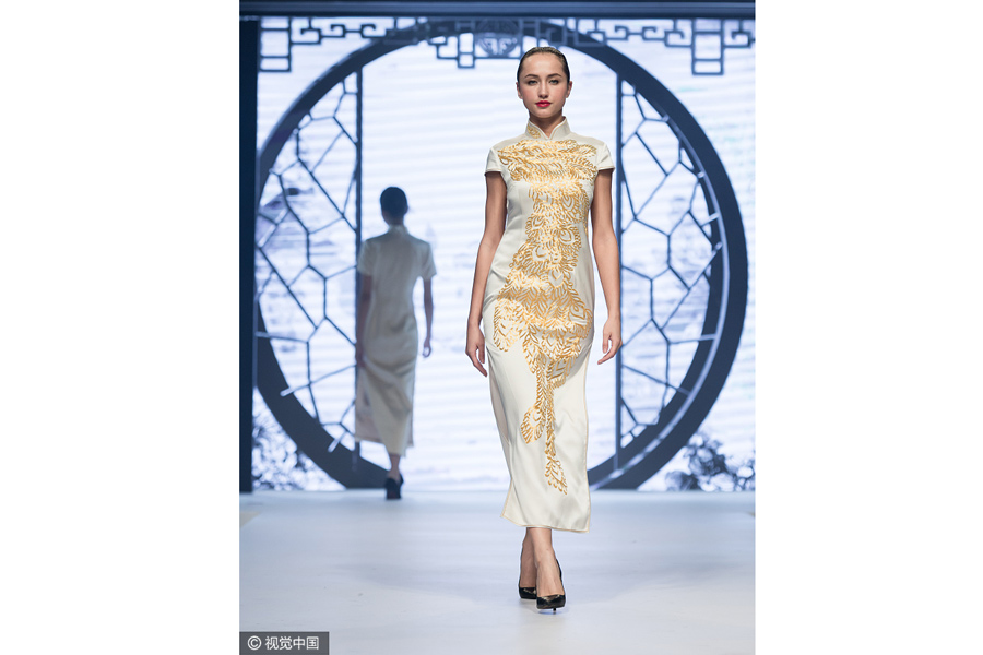 2017 Suzhou Embroidery Fashion Show held in Guangzhou