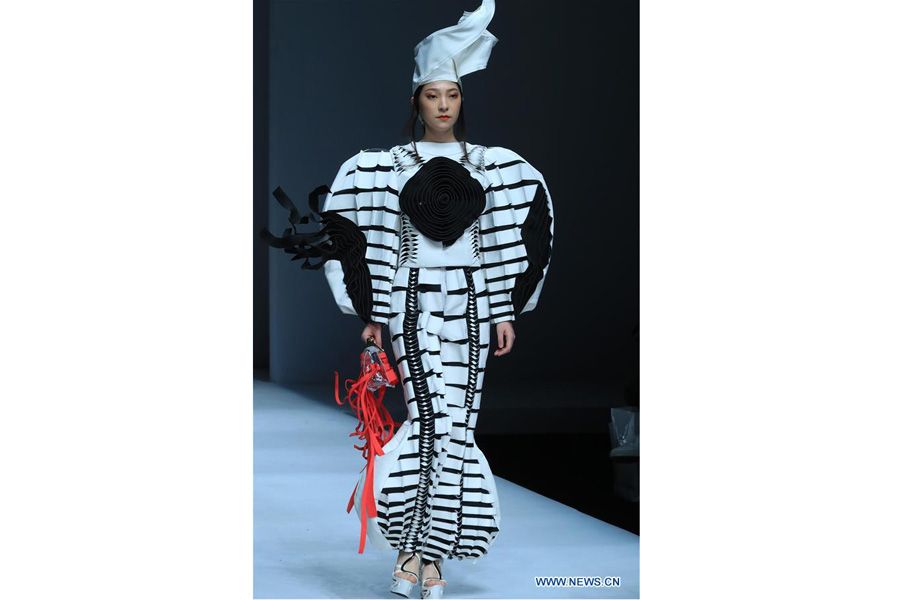 Creations of graduates presented in China Graduate Fashion Week