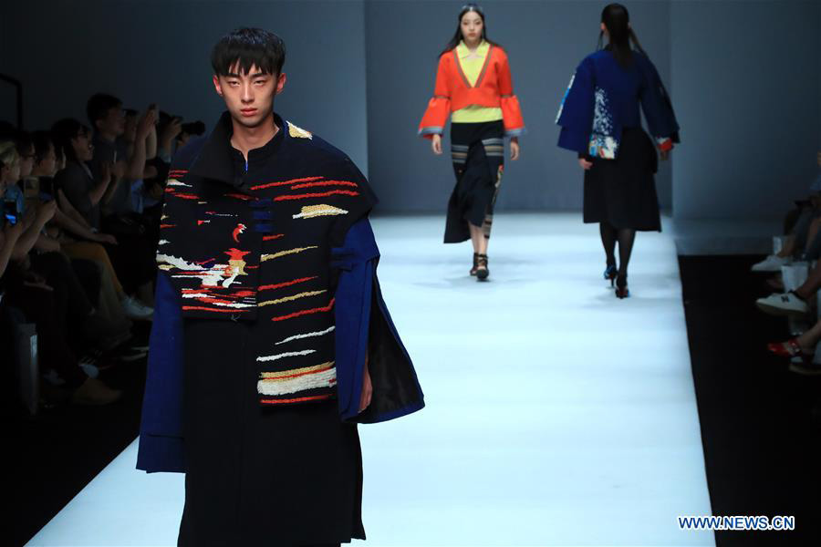 Creations of graduates presented in China Graduate Fashion Week