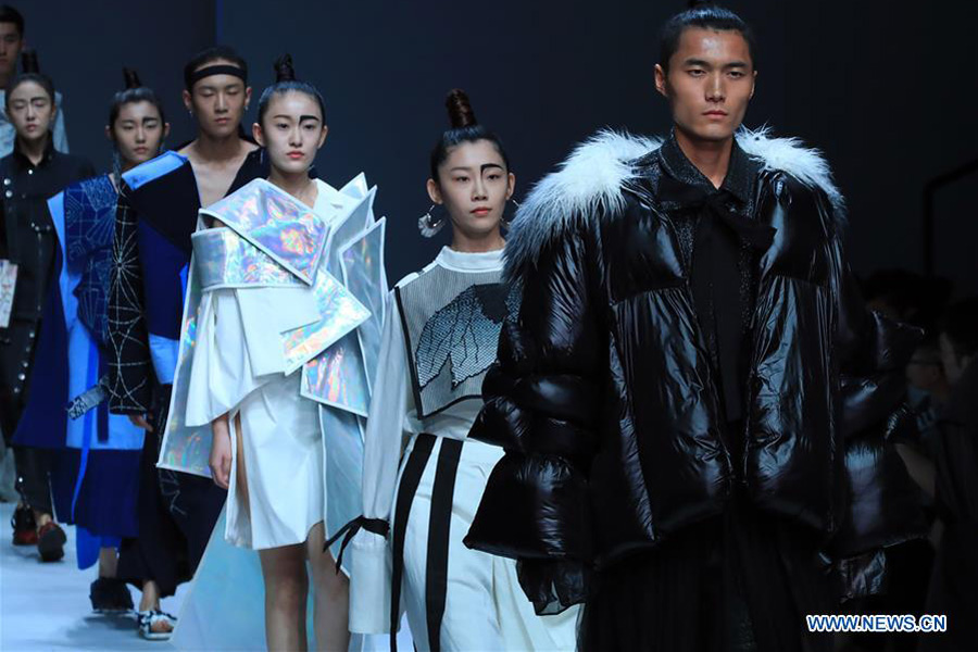 Creations of graduates presented in China Graduate Fashion Week