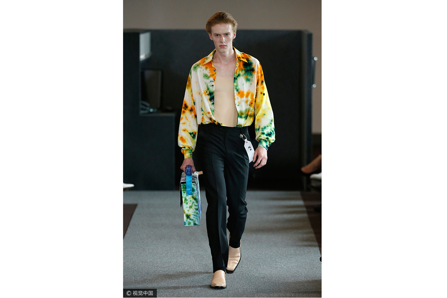 2018 London menswear fashion week: Xander Zhou