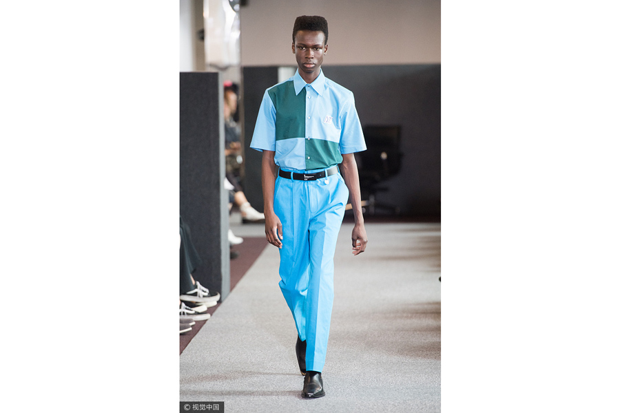 2018 London menswear fashion week: Xander Zhou