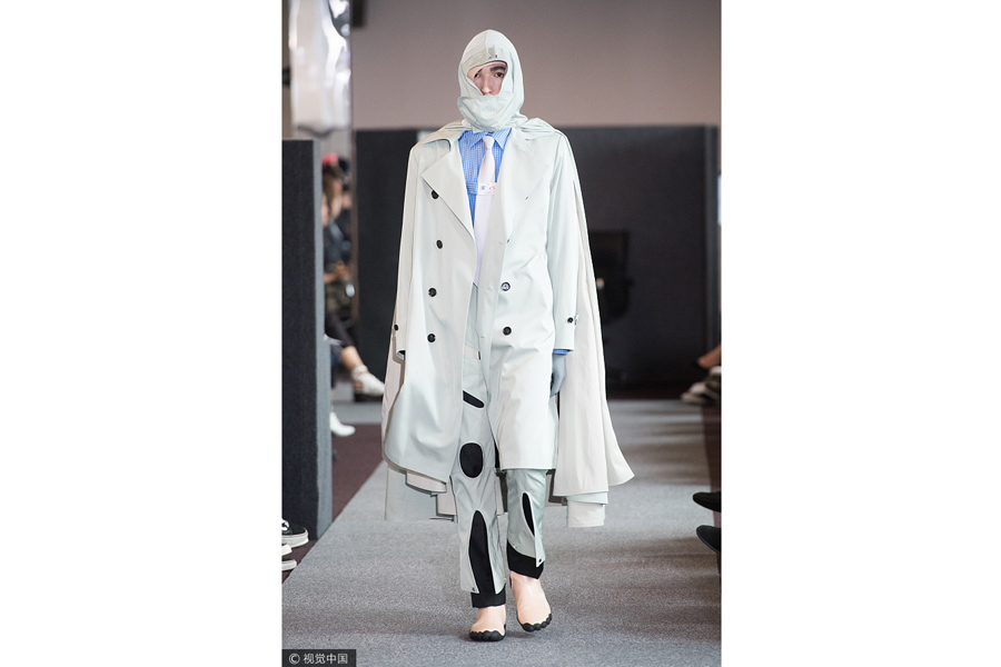 2018 London menswear fashion week: Xander Zhou