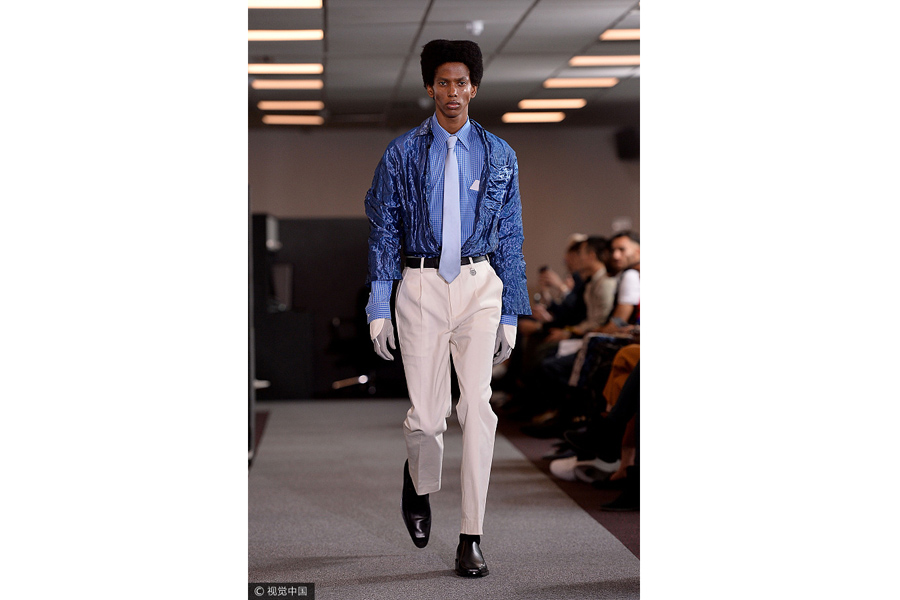 2018 London menswear fashion week: Xander Zhou