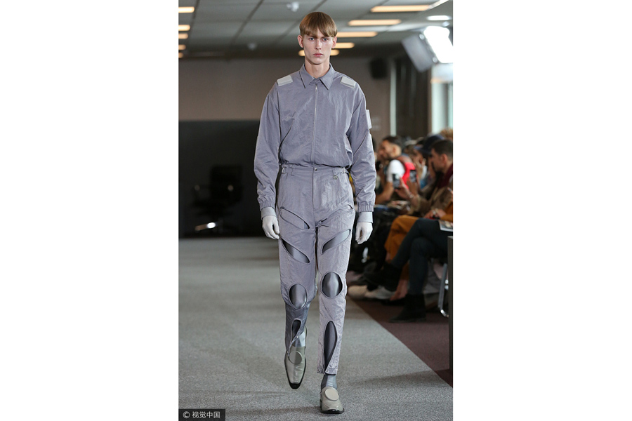 2018 London menswear fashion week: Xander Zhou