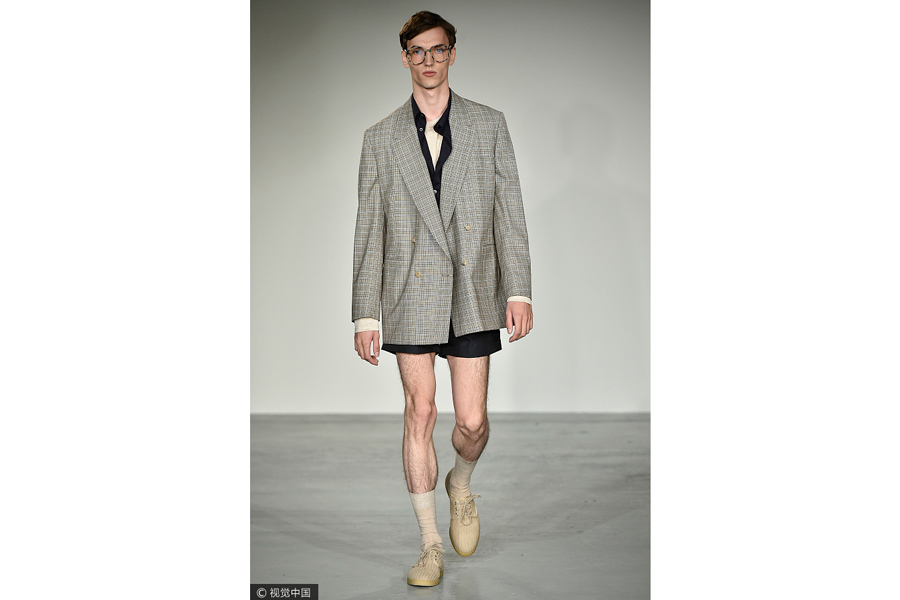 2018 London menswear fashion week:E. Tautz