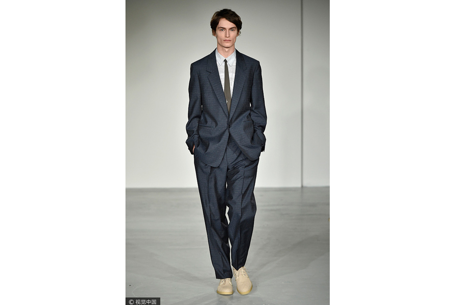 2018 London menswear fashion week:E. Tautz