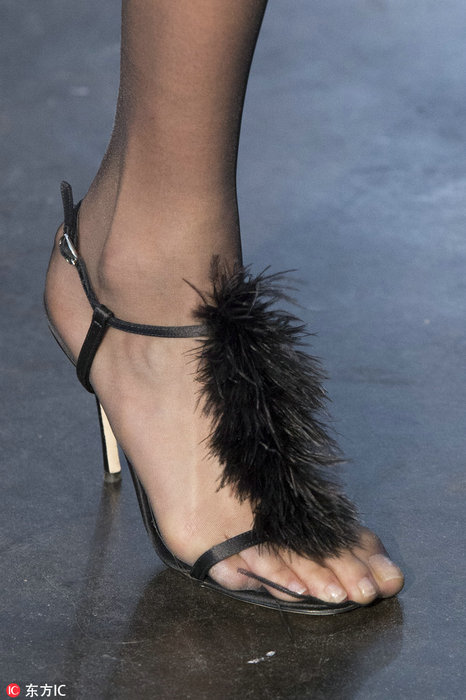 Fur shoes step into limelight