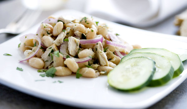 Tuna and bean salad