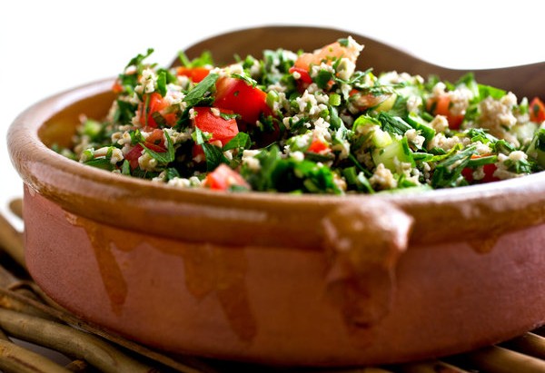 Oatmeal tabbouleh